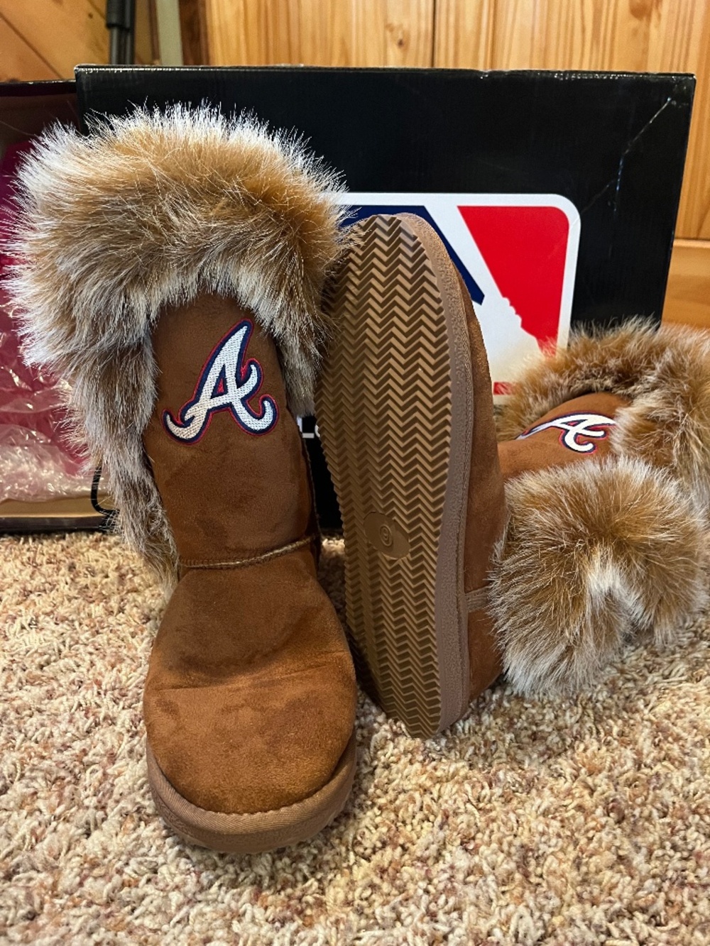 Atlanta Braves Fanatic Boot Size 9